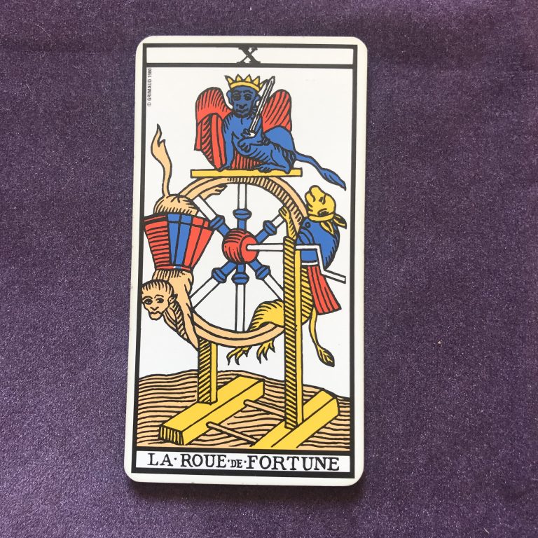 La Roue de Fortune dans le Tarot. Un jeu du MoyenAge avant tout ! Clevao Formations